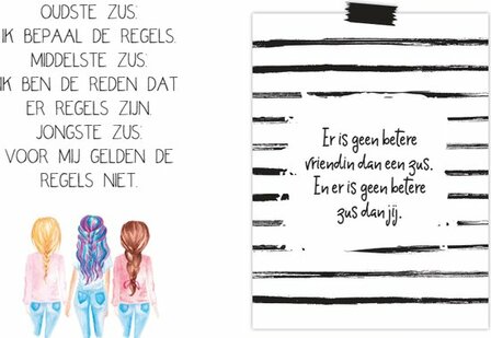 Boek Voor de liefste zus van de wereld