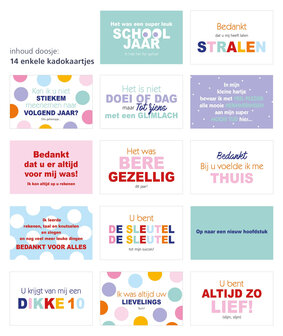 Goed gevoel kaartjes - Leukste schooljaar ever!