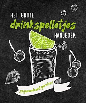 Voorzijde van Het Grote Drink Spelletjes Handboek