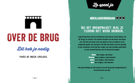 Binnenkant van het drinkspelletjes handboek