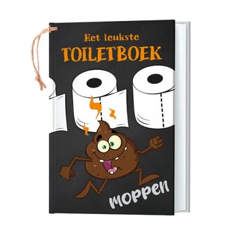 Voorzijde van Toiletboek Moppen