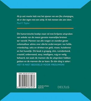 Hardcover boek Mannen Weten Alles Beter &ndash; grappig cadeau idee