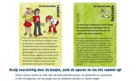 Avontuurlijke raadsels &ndash; Forest Stories voor groene avonturiers