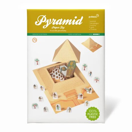 Een piramide bouwen DIY