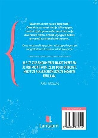 Boek Voor de liefste zus van de wereld