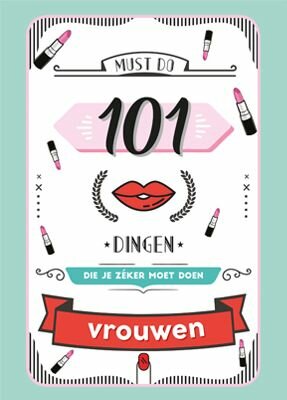 Boek 101 Dingen must do voor vrouwen