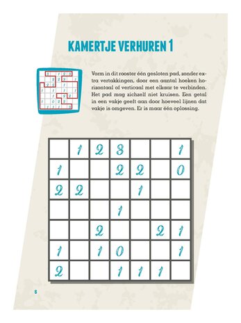 Pensioen puzzel pret boek - hardcover met antwoorden achterin