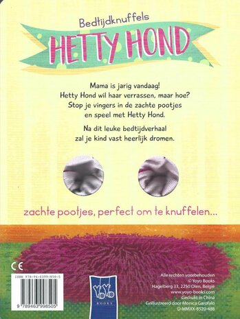 Bedtijdknuffels Hetty Hond - Met bewegende pootjes